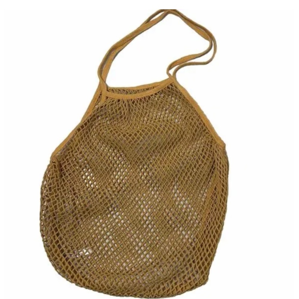 Free people mesh shopper bag